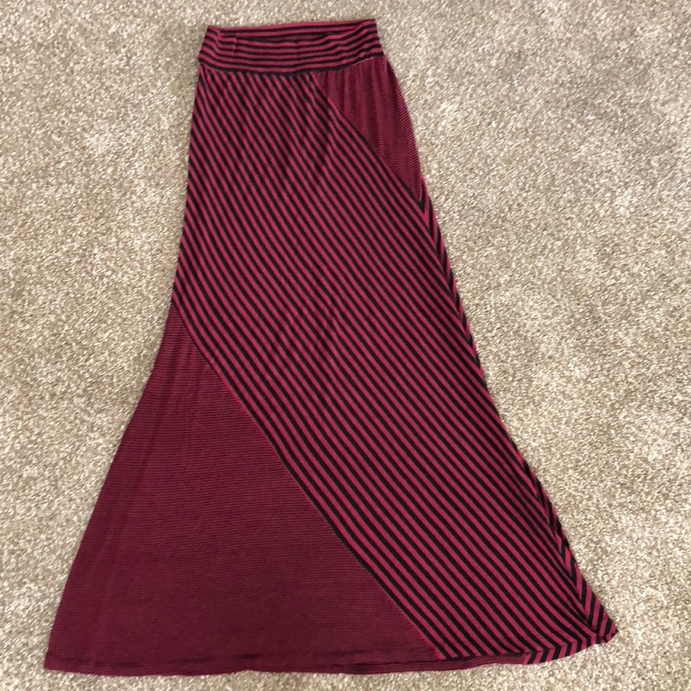 Cotton maxi skirt, size medium